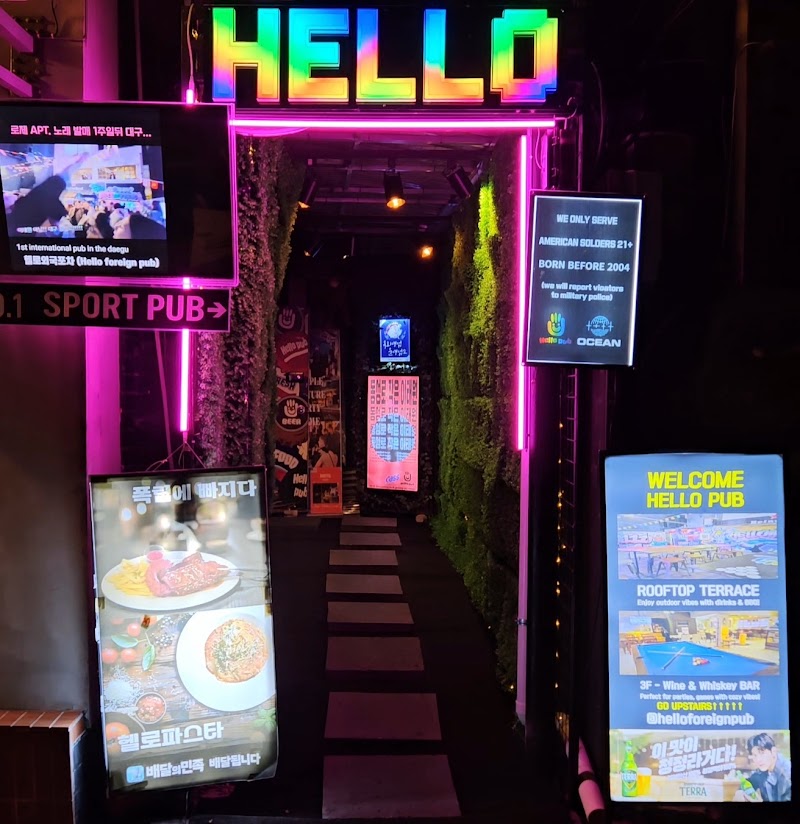 Hello Foreign Pub