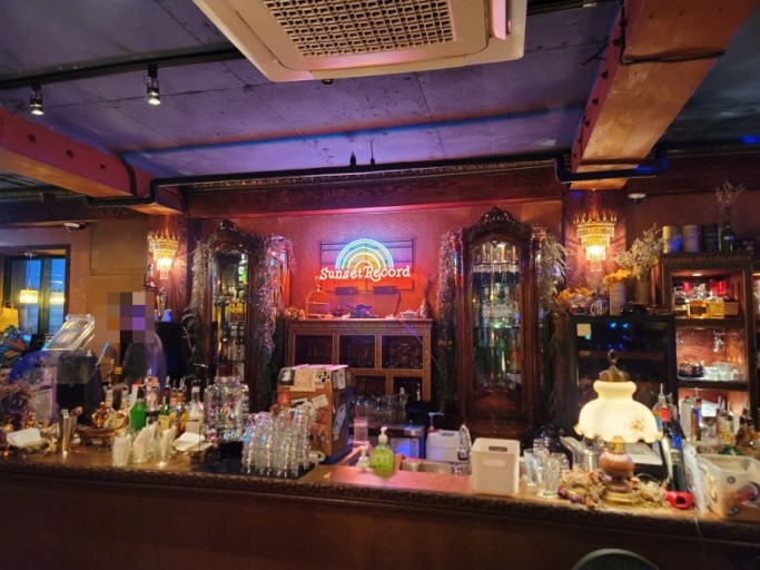 Sunset Record Bar